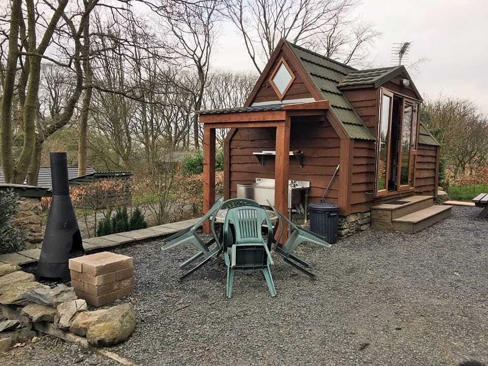 Cartmel Camping Pod Grange-over-Sands Exterior foto